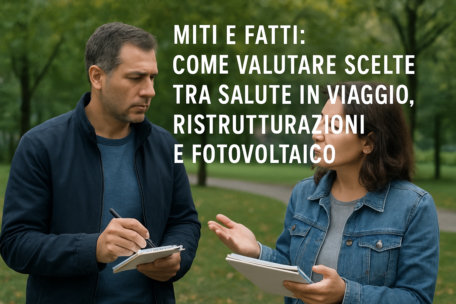 Miti e fatti: come valutare scelte tra salute in viaggio, ristrutturazioni e fotovoltaico post thumbnail image